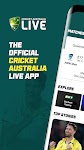 screenshot of Cricket Australia Live