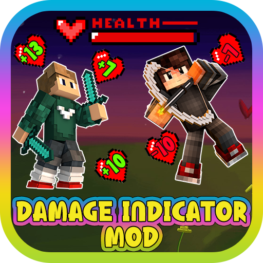 Damage Indicator Mod for MСPE logo