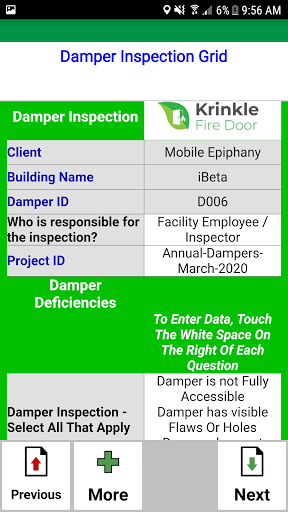 Krinkle Fire Door Screen 2