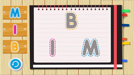 Android application Alphabet Puzzles : ABC game screenshort
