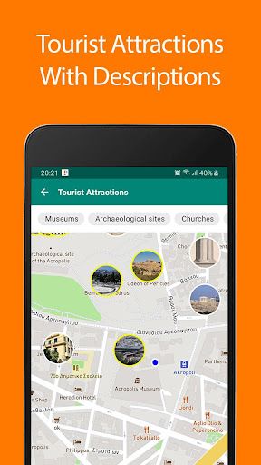 Android application Greece Offline Map and Travel screenshort