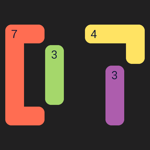 D7: pack the colored Dominoes  Icon