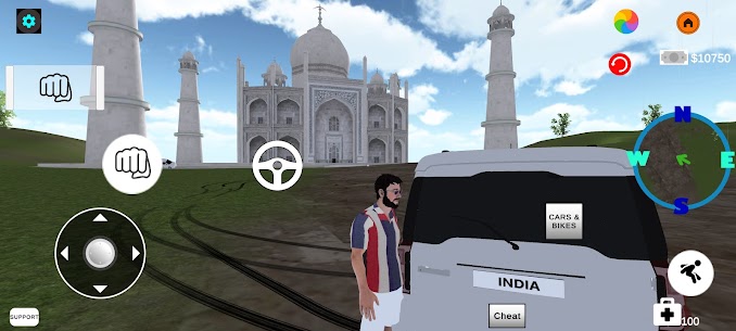 Gangster India : Open World MOD APK Unlimited Money / Gems  One-Touch 2022 2