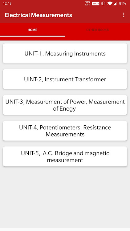 Electrical Measurements - 1.15 - (Android)