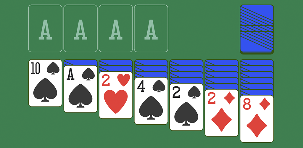 Solitario juego de cartas