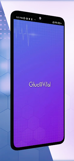 Android application GlucoVital screenshort