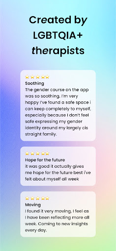 Screenshot of Kalda LGBTQIA+ Mental Health