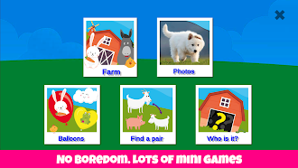 Game screenshot Farm animals game for babies apk download