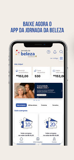 Android application Jornada da Beleza | GB screenshort