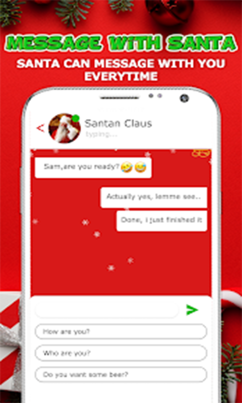 #1. Call Santa Claus: Prank Call (Android) 게시자: SAADOUNI