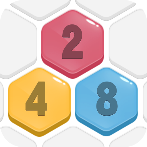 ヘキサポップ 48までにマージ 無料の六角形マージパズルゲーム Google Play のアプリ