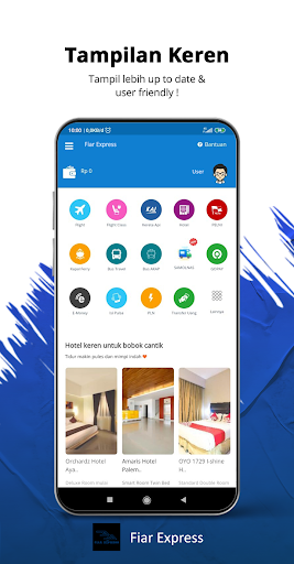 Android application Fiar Express screenshort