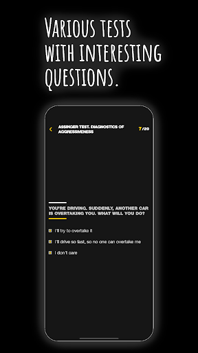 Psychological tests. - Lifestyle - apps