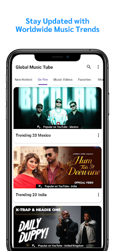 Global Music Tube Screen 2