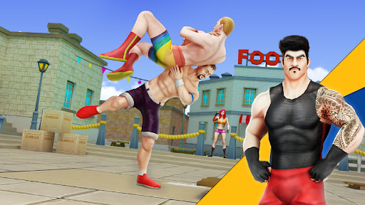 Jeu de lutte de la cage jeu APK MOD screenshots 1