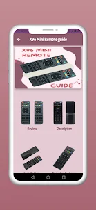 X96 Mini Remote Guide