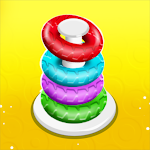 Cover Image of Descargar Color Hoop Stack Puzzle - Color Sorting Games 1.1 APK