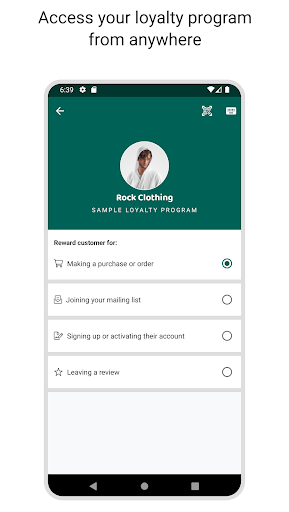 Android application Offerwhere Business screenshort