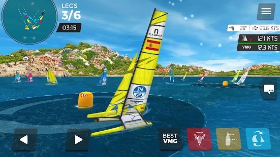 Virtual Regatta Inshore Screenshot