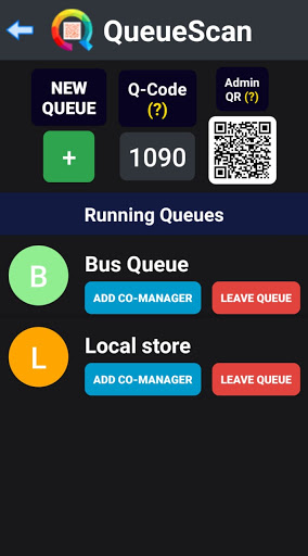 QueueScan Screen 3