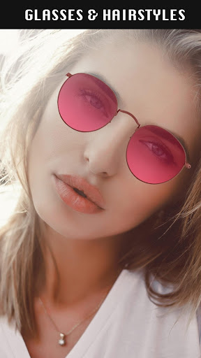 Android application Sunglasses Photo Editor screenshort