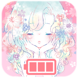 Battery Saver Flowery Kiss icon