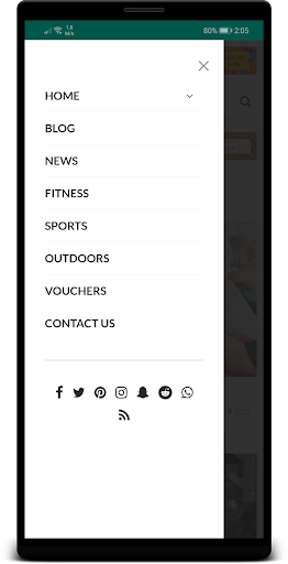 ActiveAndFitness Screen 2