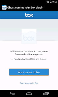 Ghost Commander plugin for BOX