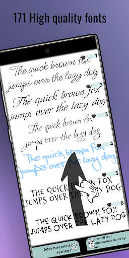 Android application Fonts - Logo Creator screenshort