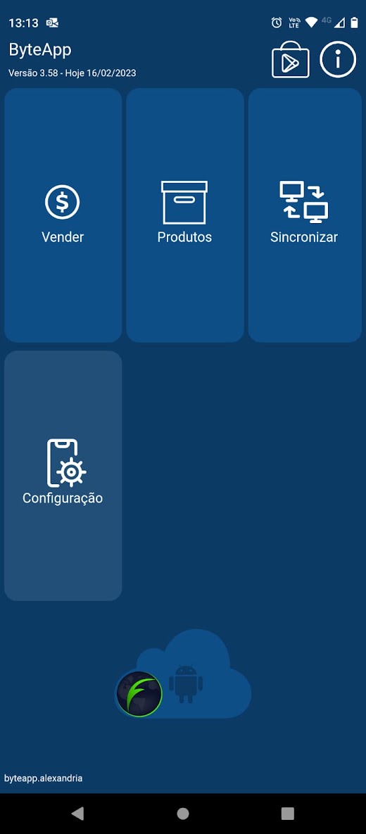Android application ByteApp screenshot