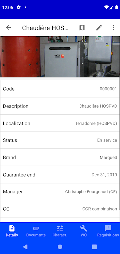 Enterprise Asset Management Screen 3