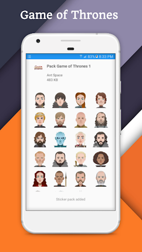 Series Stickers for WhatsApp Screen 3