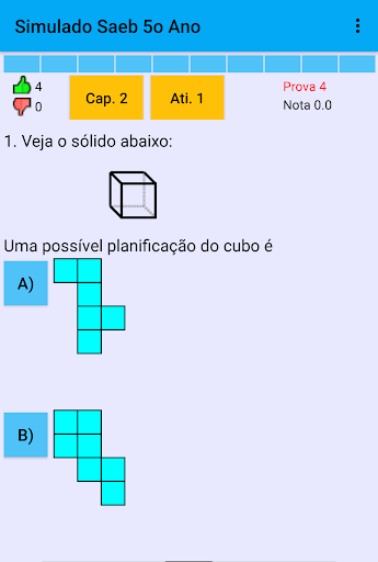 Saeb de Matemática Screen 2