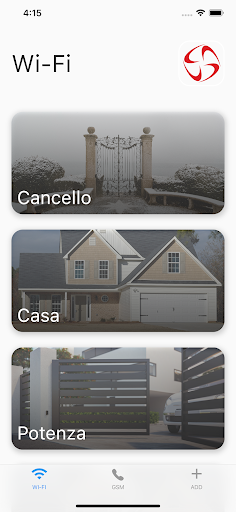 Android application DomoSmartSystem screenshort