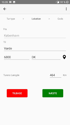 Vejgodsstatistik Screen 3