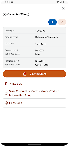USP Reference Standards Screen 3