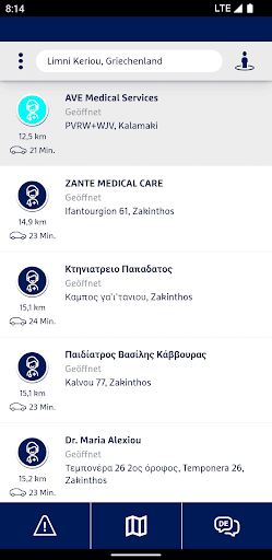 R+V-ArztSuche Screen 3