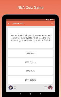 Fan Quiz for NBA - Screenshot 4