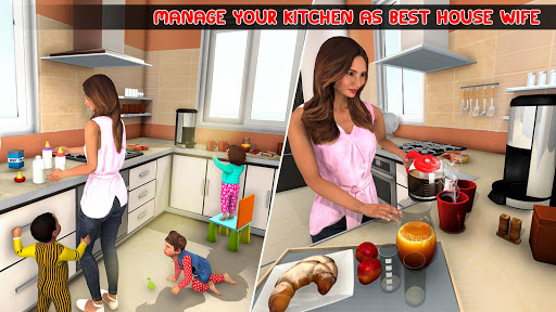 New Mother Baby Triplets Family Simulator apklade screenshots 2