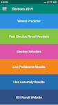 screenshot of Indian Elections Schedule and 