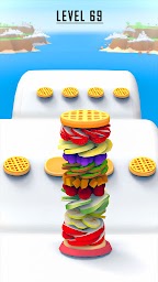 Pancake rush - Cake run 3d