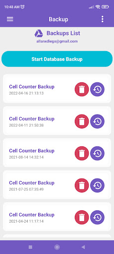 Cell Counter Screen 3