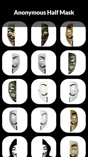 Android application Anonymous Mask Photo Editor screenshort