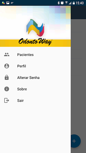Android application OdontoWay Paciente screenshort