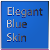 Elegant Blue Keyboard Skin icon