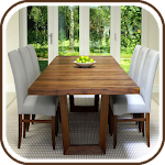Cover Image of Unduh Wood Table Design Ideas  APK
