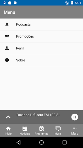 Difusora FM 100.3 - Imbituba Screen 3