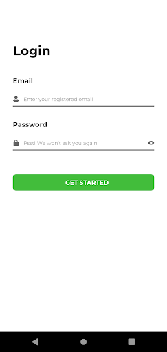 CustomerApp-POC Screen 2