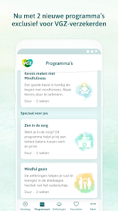 Captura de Pantalla 2 VGZ Mindfulness Coach android