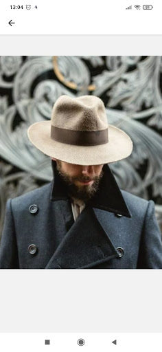 Android application Hats for Men screenshort